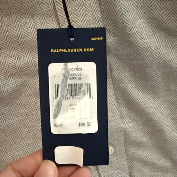 Polo by Ralph Lauren Light Gray Dress Shirt - Picture 2 of 5